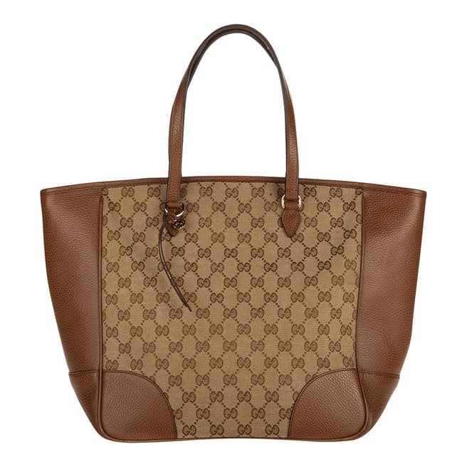 Vintage Gucci Brown Bree Shoulder Bag