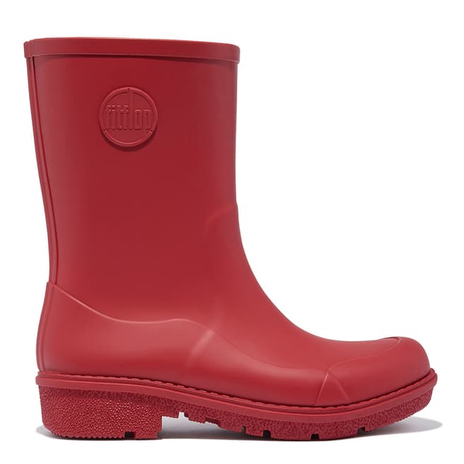 FitFlop Red Wonderwelly Short Boot