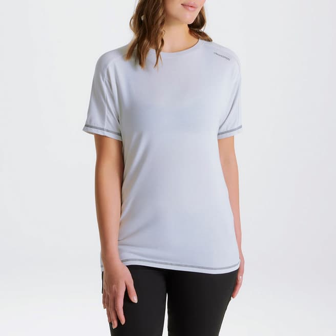 Craghoppers Light Grey Dynamic T Shirt