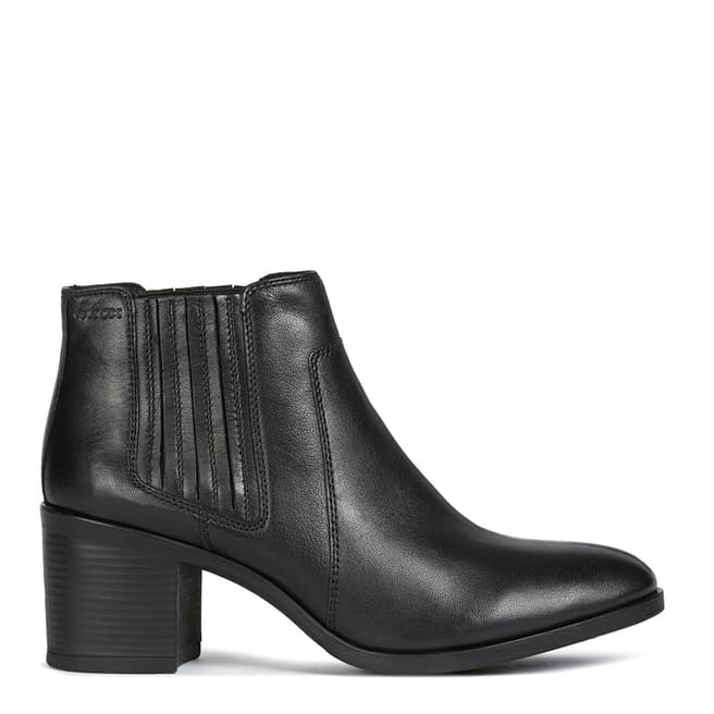 Geox Black Asheely ABX Ankle Boot