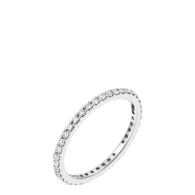 Diamantini Silver Diamond Ring