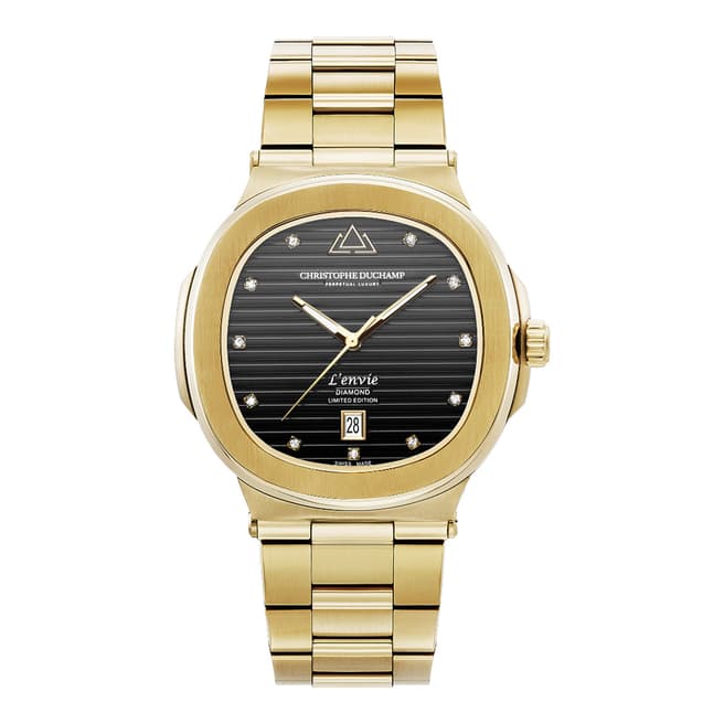 Christophe-Duchamp Men's Gold L'Envie Limited Edition Watch