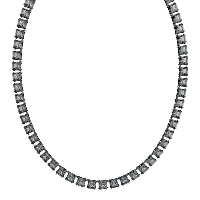 SWAROVSKI Graphite Millenia Strand Necklace