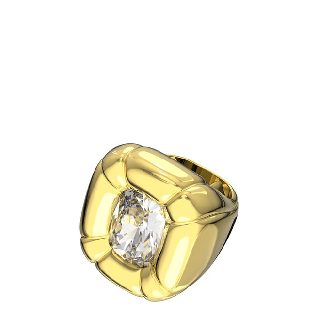 SWAROVSKI Crystal Gold Dulcis Cocktail Ring