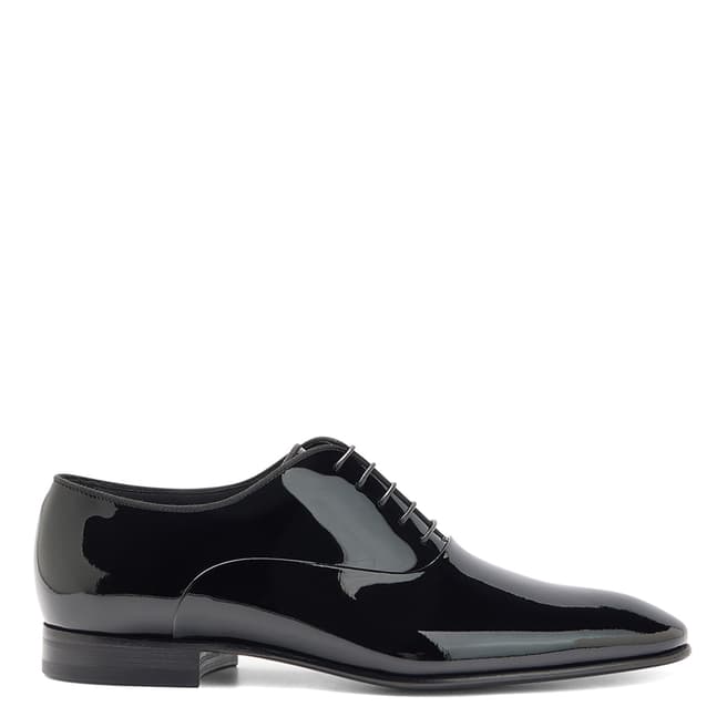 BOSS Black Oxford Leather Shoes