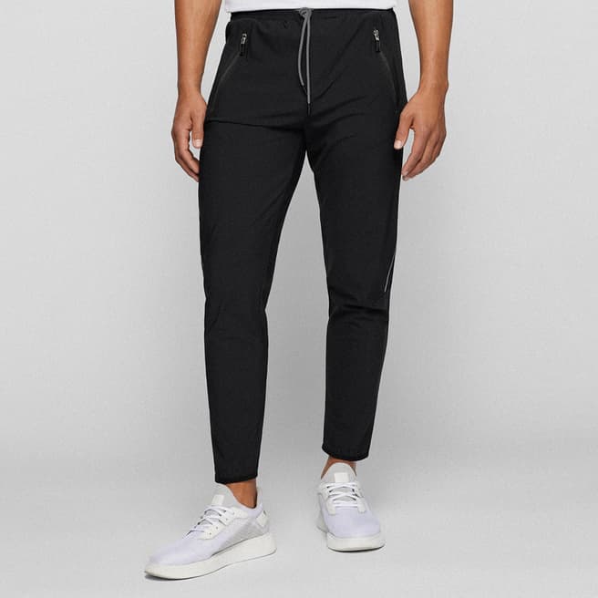 BOSS Black Hwoven Straight Stretch Trousers