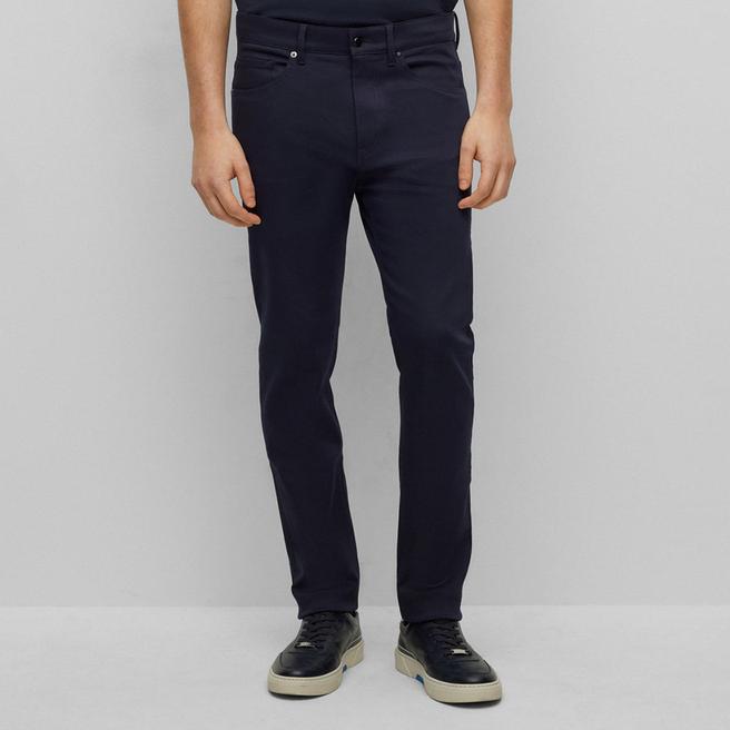 BOSS Navy Taber Slim Stretch Jeans