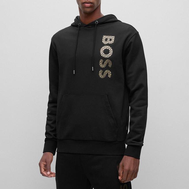 BOSS Black Seeger Cotton Hoodie