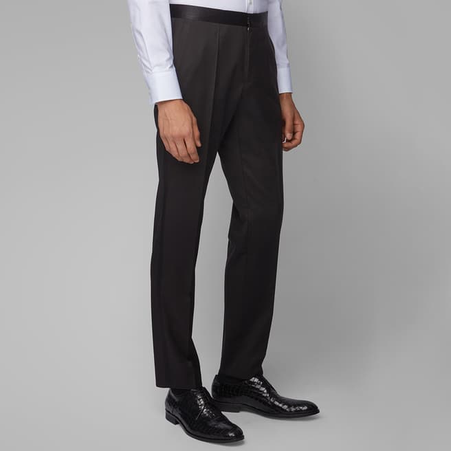 BOSS Black Gilan Wool Dinner Suit Trousers