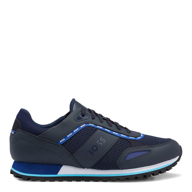 BOSS Blue Parkour Runn Trainers