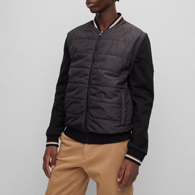 BOSS Black Skiles Cotton Bomber Jacket