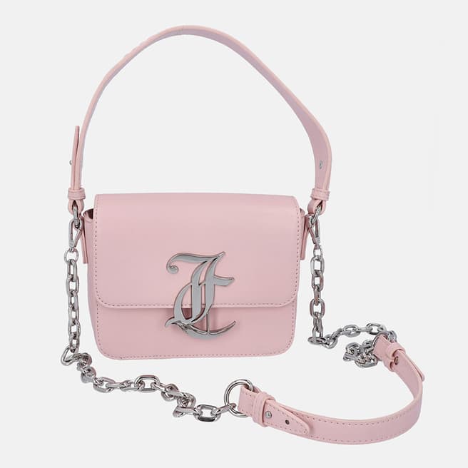 Juicy Couture Cherry Blossom Pu Crossbody Bag With Embossed Handle