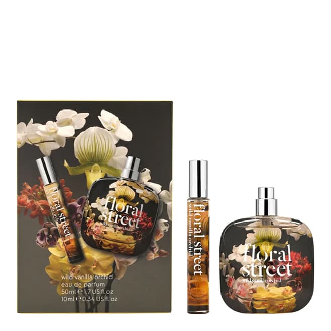 Floral Street Wild Vanilla Orchid Home & Away Gift Set 50ml + 10ml