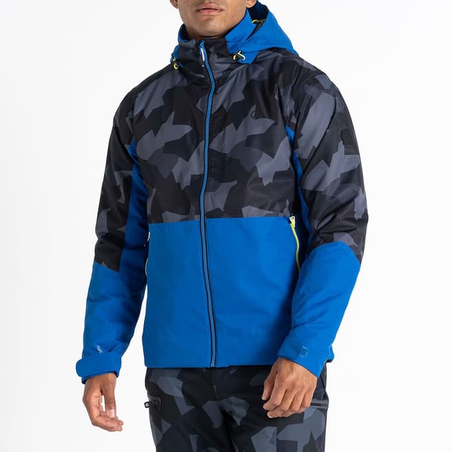 Dare2B Blue Thermal Waterproof Ski Jacket