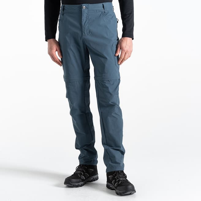 Dare2B Grey Multi Pocket Zip Off Walking Trousers