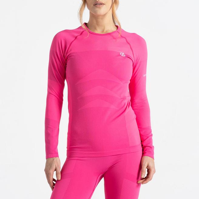 Dare2B Pink Thermal Long Sleeved T-Shirt