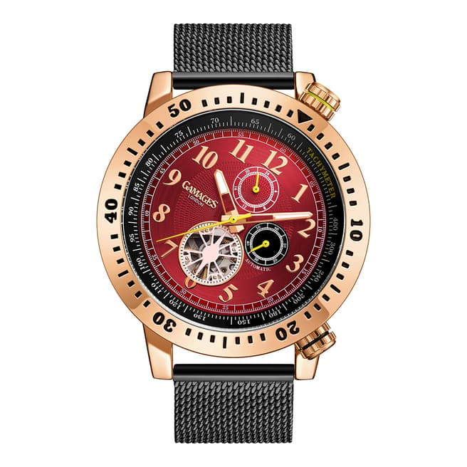 Gamages of London Men's Gamages Of London Limited Edition Rose Red Watch