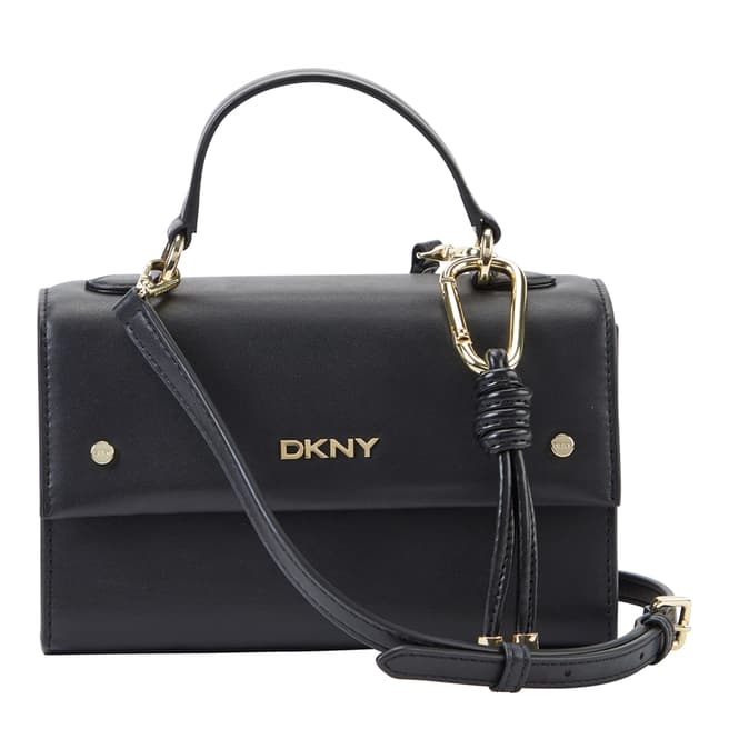DKNY Black Gold Mackenzie Crossbody Bag