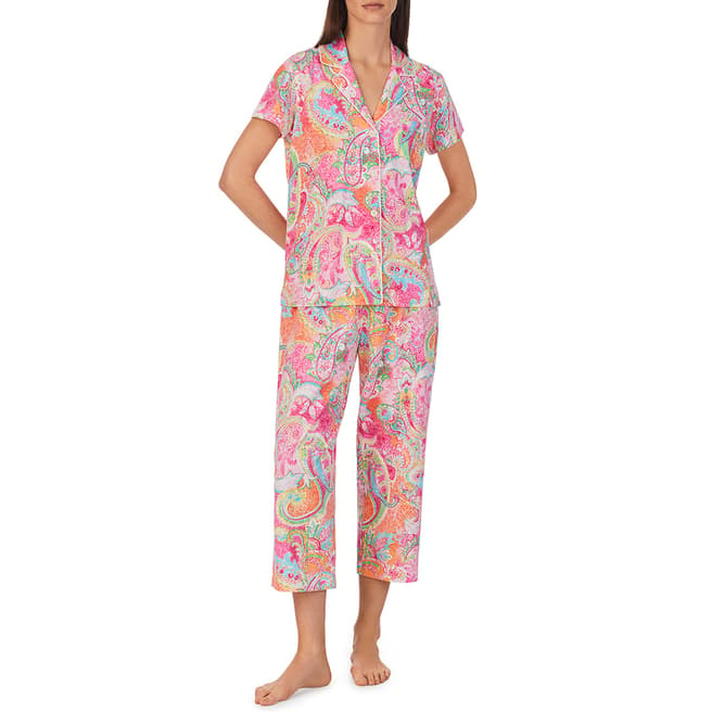 Lauren Ralph Lauren Multi Paisley Pyjama Set