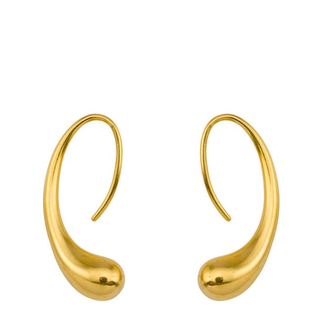 Chloe Collection by Liv Oliver 18K Gold Tear Drop Earrings