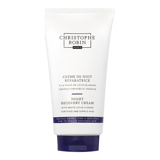 Christophe Robin Night Recovery Cream With White Lotus Flower 150ml
