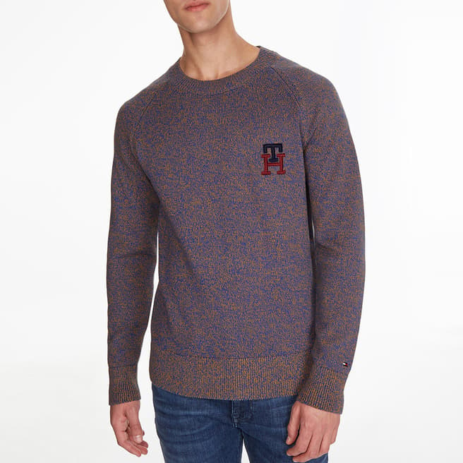 Tommy Hilfiger Charcoal Monogram American Sweatshirt