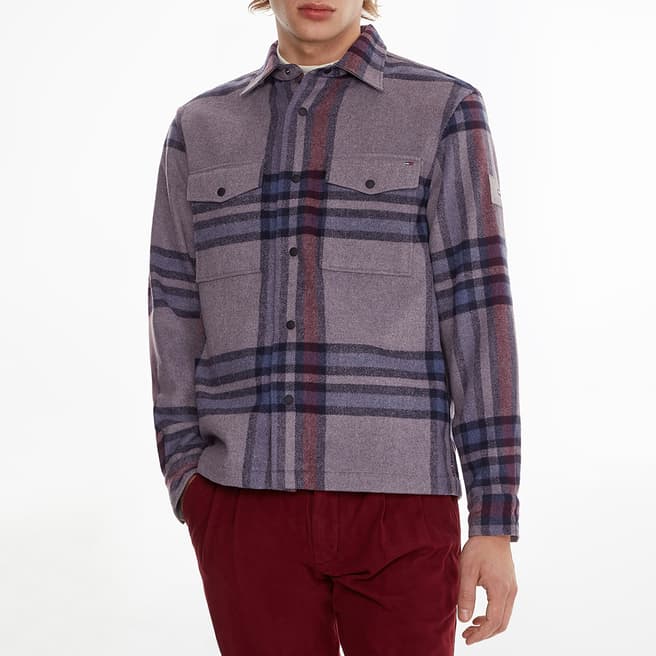 Tommy Hilfiger Multi Wool Blend Check Shirt