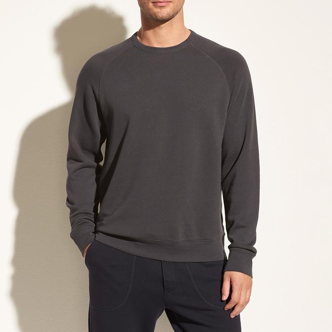 Vince Dark Grey Crewneck Sweater
