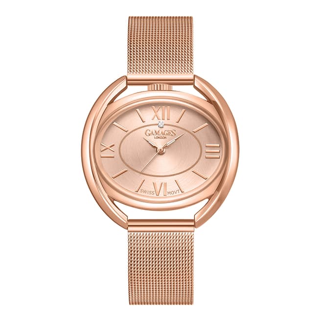 Gamages of London Women's Gamages Of London Rose Pink Watch