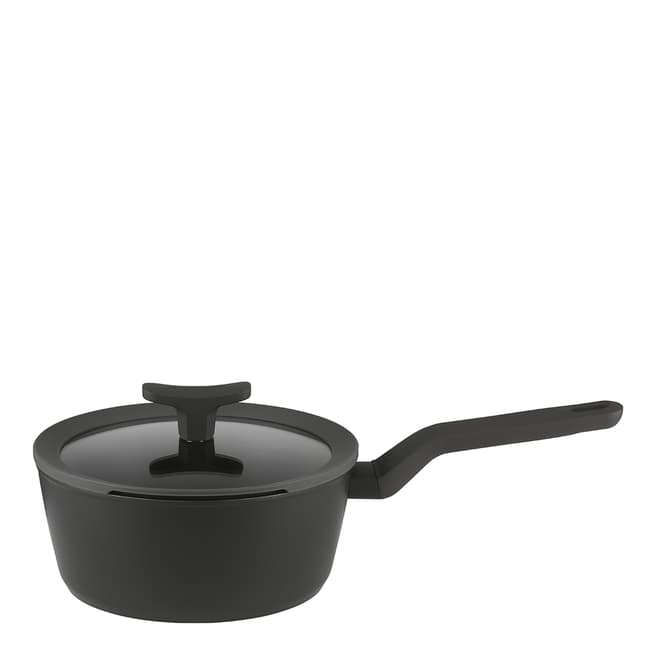 BergHOFF LEO 20cm Saucepan w/lid - BLACK