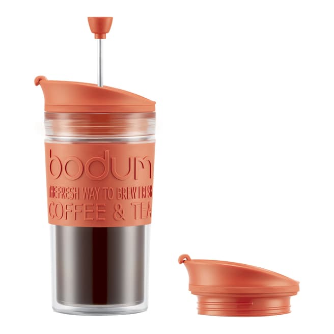 Bodum Red Coffee maker with Extra Lid, 0.35 l, 12 oz