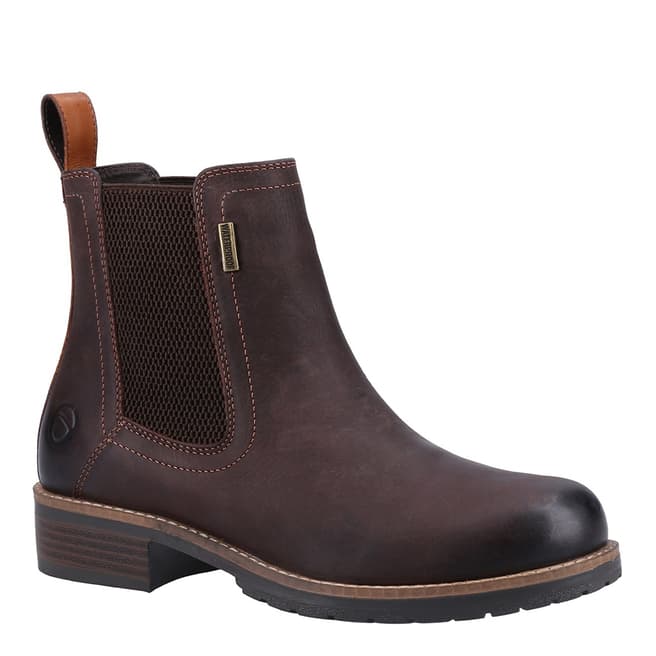 Cotswold Brown Enstone Traditional Country Boots