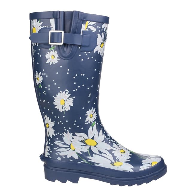 Cotswold Navy Burghley Waterproof Wellington Boots