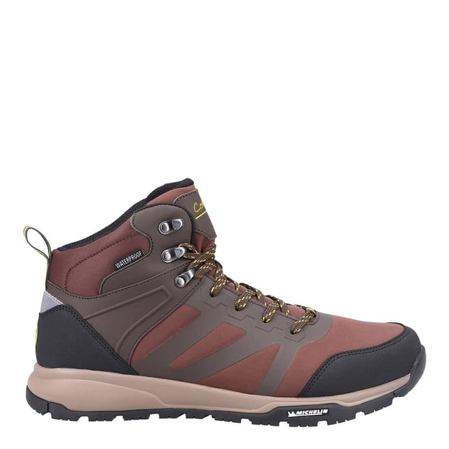 Cotswold Brown Kingham Mid Hiking Boots