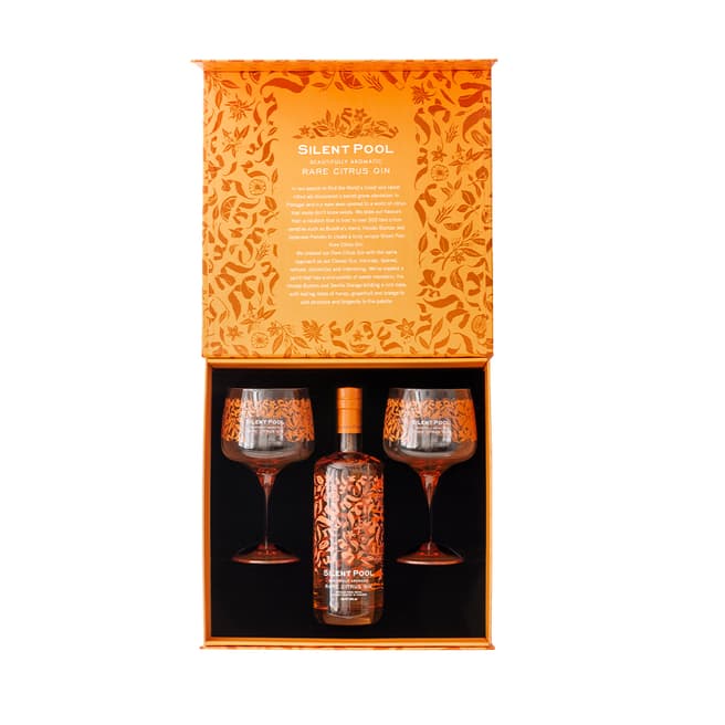 Silent Pool Silent Pool Rare Citrus Gin and Copa Glass Gift Set