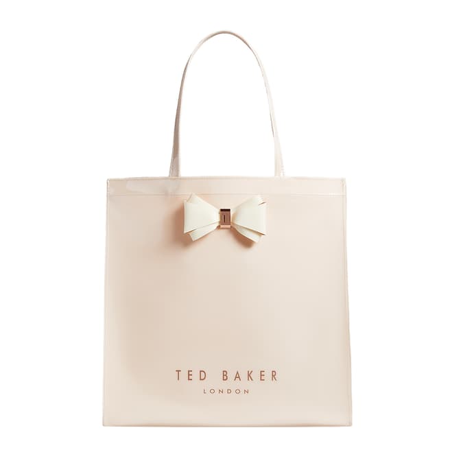 Ted Baker Pink Alacon Plain Bow Large Icon Bag