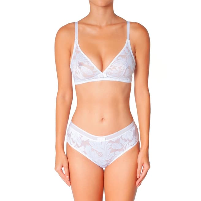 Huit White Pansy Brief