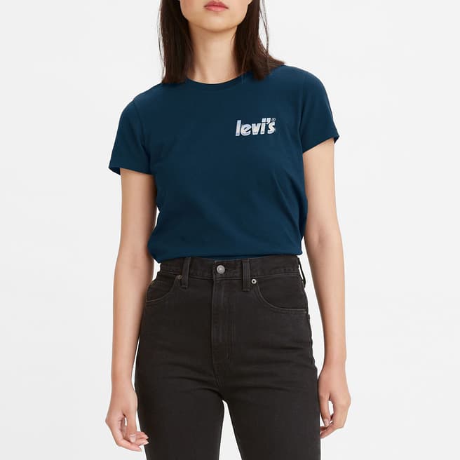 Levi's Navy Perfect Cotton T-Shirt