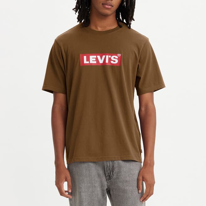 Levi's Brown Relaxed Fit T-Shirt