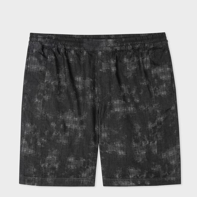 PAUL SMITH Brown Cotton Printed Shorts