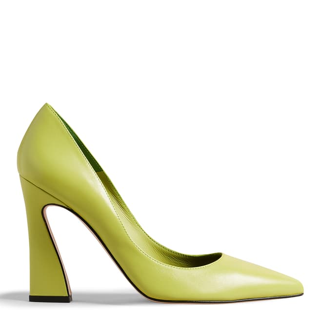 Ted Baker Green Teyma Leather Court Heel