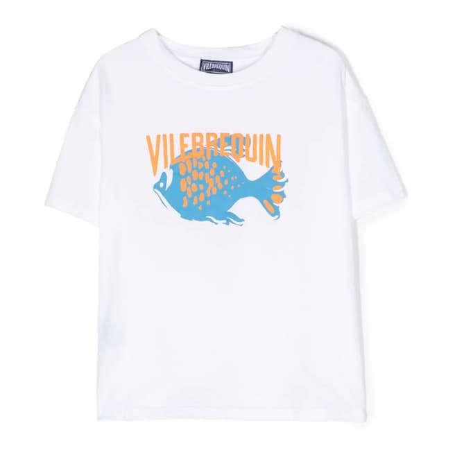 Vilebrequin White Gabin Cotton T-Shirt