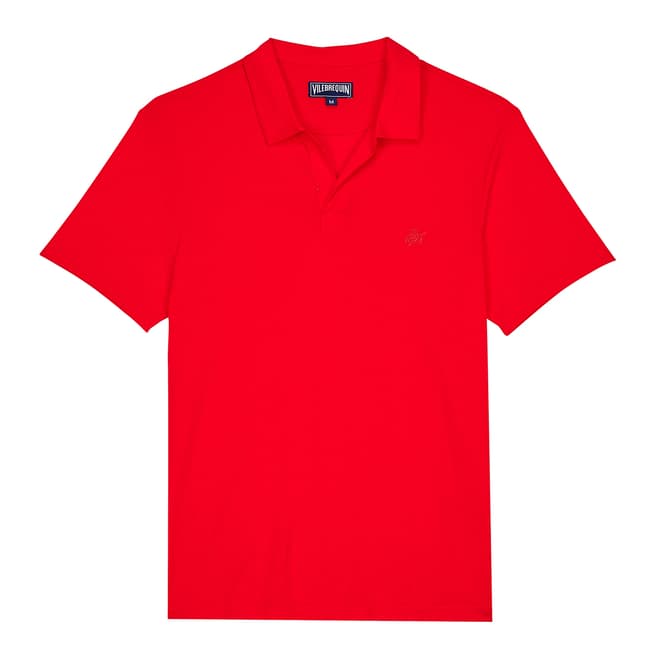 Vilebrequin Red Pirinol Polo Shirt