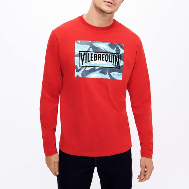 Vilebrequin Red Ales Cotton T-Shirt