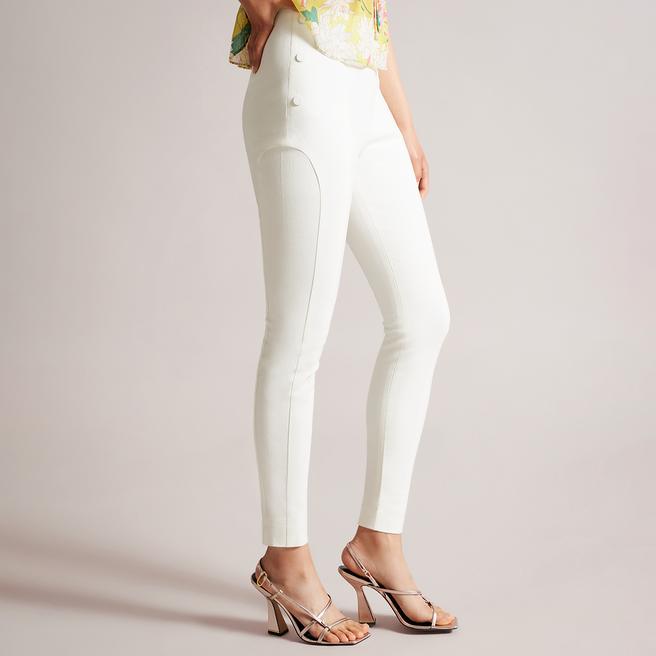 White Liroi High Waisted Leggings BrandAlley