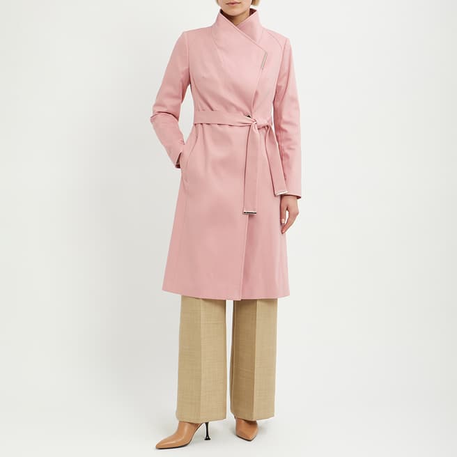 Ted Baker Pink Rosina Trench Coat