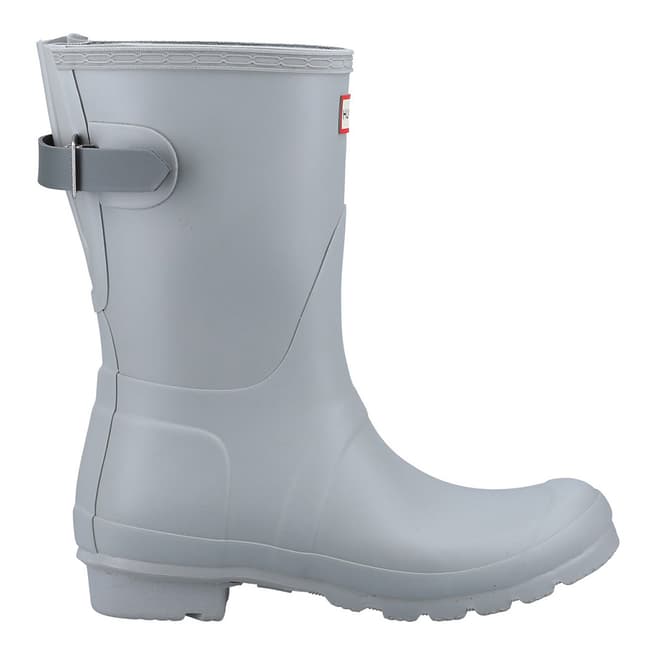 Hunter Grey Adjustable Short Boots