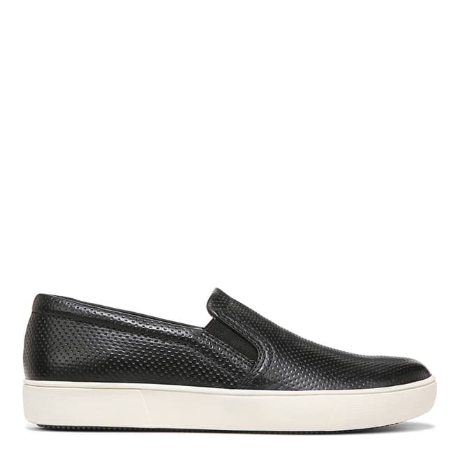 Naturalizer Black Leather Marianne Slip On Trainers