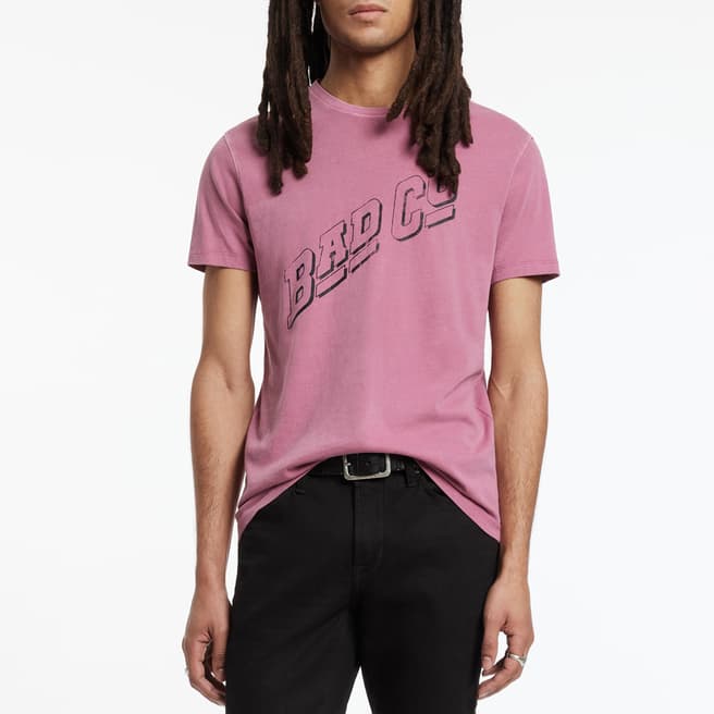 John Varvatos Pink Bad Company79 Tour T-Shirt