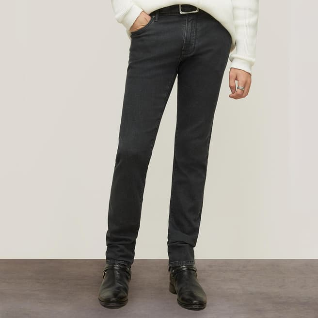 John Varvatos Dark Grey J702 Slim Fit Jeans